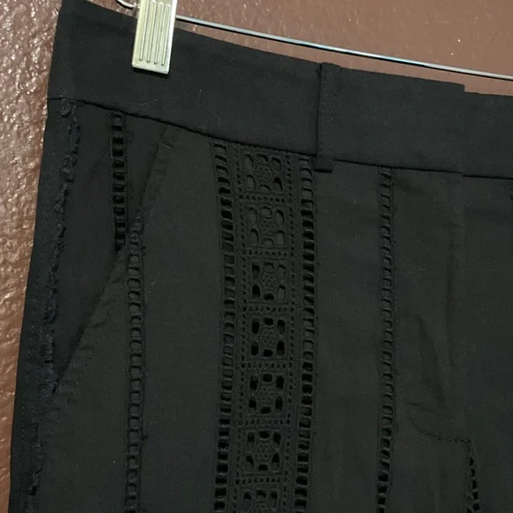 Veronica Beard Leta gaucho Women's Black Wide-Leg Pants - Picture 6 of 16